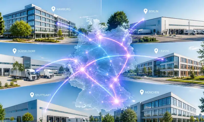 Unternehmen mit mehreren Standorten