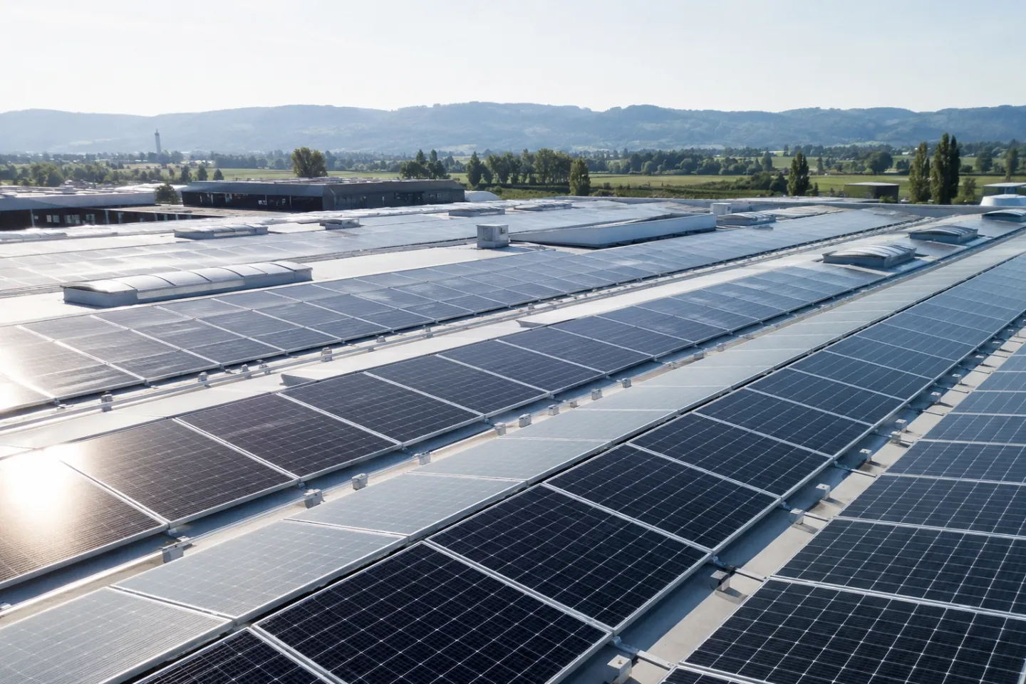 Große Photovoltaikanlage ab 100 kWp