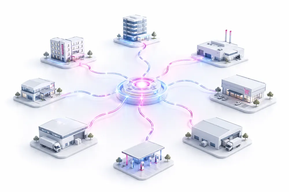 Energieversorgung für Retail- und Multi-Location-Unternehmen