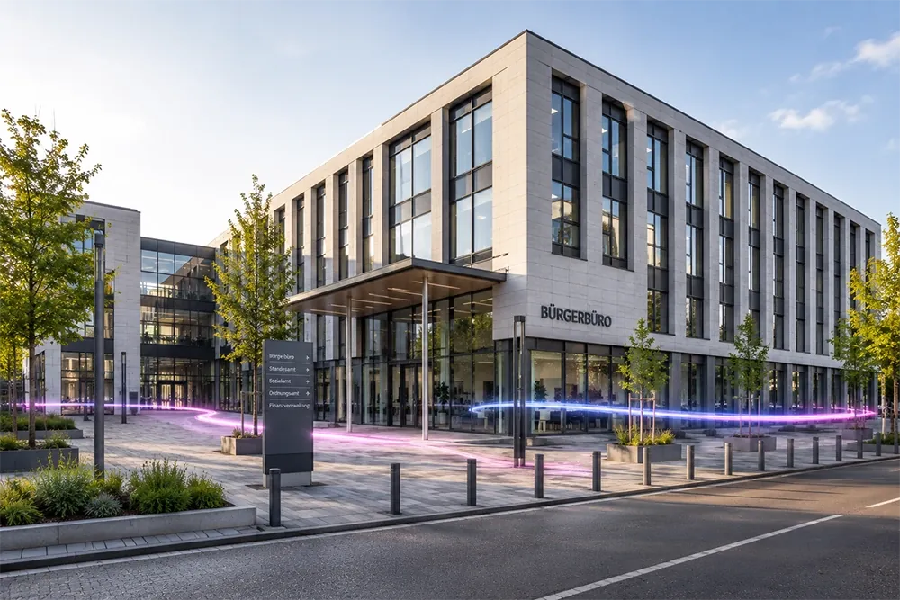 Verwaltungsgebäude der öffentlichen Hand